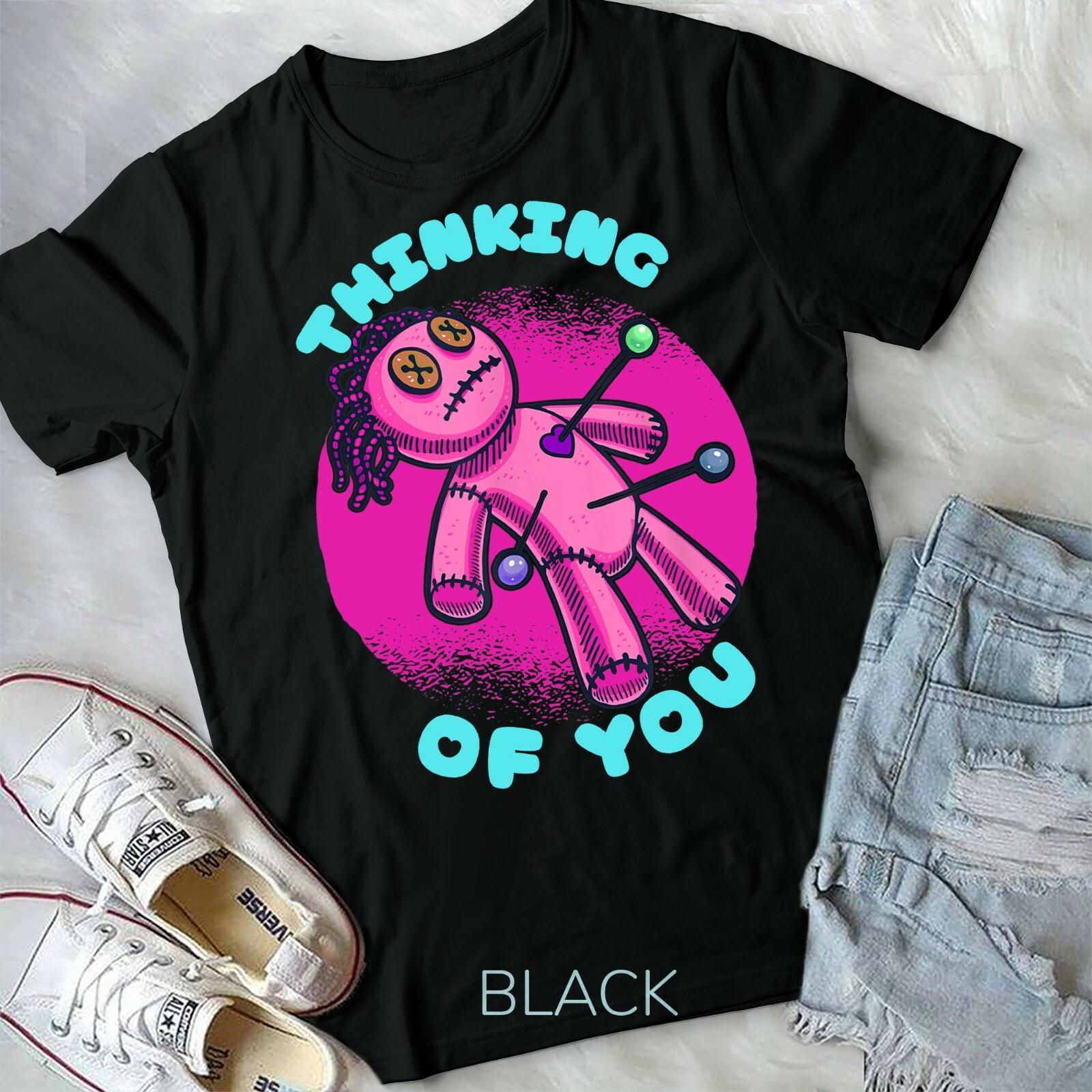 Thinking Of You Voodoo Doll Pastel Goth Unisex Form T-shirt XXXXL