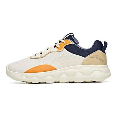 Comfortable Casual Low-Top Running Shoes Men Sneakers White Blue Brown 912115535-4