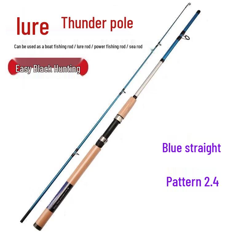 

iosn Carbon Plug-In Lure Fishing Rod 2.4m