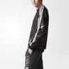 adidas Sports Casual Crew Neck Pullover Long Sleeve Sweatshirt Men Sweatshirt Black BQ6809