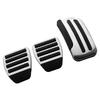 Car Gas Brake Foot Pedal Cover for Nissan Juke Altima Sentra Sunny Maxima Sylphy Tiida Pulsar Leaf Stainless Steel Accessories