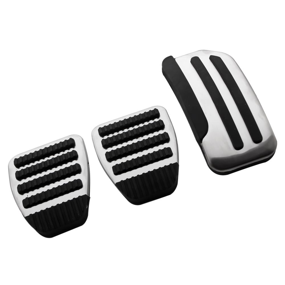 Car Gas Brake Foot Pedal Cover for Nissan Juke Altima Sentra Sunny Maxima Sylphy Tiida Pulsar Leaf Stainless Steel Accessories