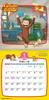 Eight Station Curious George LP 2026 Calendar 60 X 30 Cm CL-107