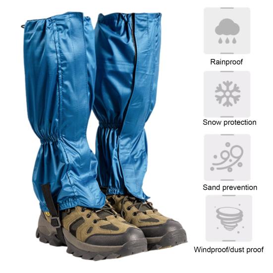 1 pár venkovní návleky na nohy Nastavitelné Vodotěsné Muži Ženy Pěší turistika Horolezectví na sněhu Lyžování Lov Hlídač hadů Návleky na boty Návleky na nohy Návleky na nohy