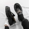 Men Loafers Shoes Thick Sole Fashion Casual Dress Shoes Men
