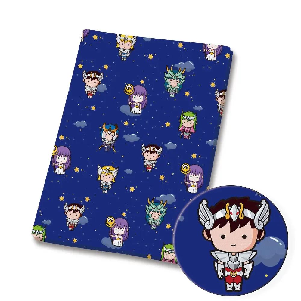 Saint Seiya Stoff Cartoon DIY 140x50CM Polyester Baumwolle Stoffhandgemacht Nähen Patchwork bedruckter Stoff Stoff Anime Stoff