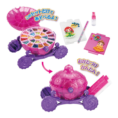 Aquabeads Character All-in-One Set [Disney Princess Sparkling Jewelry EX] AQ-S96 ST Mark Certification For Ages 6 and Up Toy Water Sticks with Water M