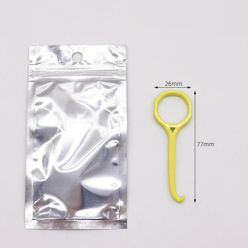 100 Pcs Dental Orthodontic Invisible Braces Remover Plastic Hook Disposable Orthodontic Aligner Remove Hook