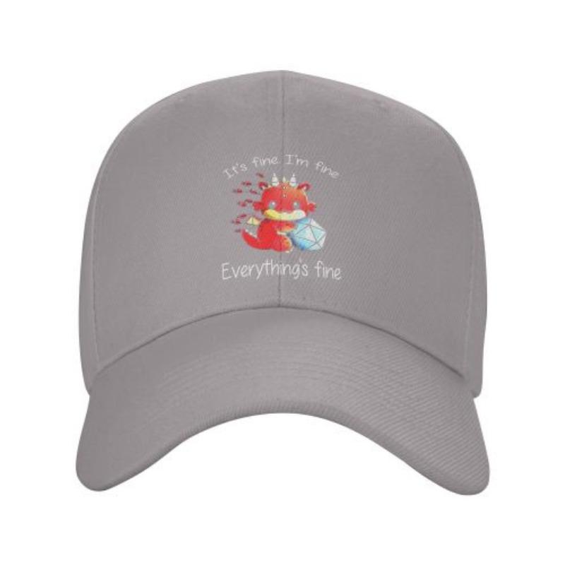 

Кепка унисекс It S Fine I M Fine Game бейсбольная кепка регулируемая Snapback кепка для женщин и мужчин хип-хоп кепка уличная папа шляпа