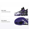 Zapatillas de baloncesto de caña alta para niños Thunder Weave sin cordones con hebilla giratoria antideslizantes que absorben los golpes resistentes al desgaste Zapatillas de baloncesto para hombre 312441107-3