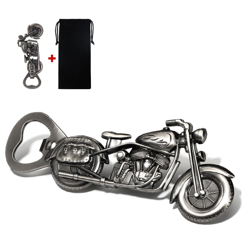 Luxury Motorbike Bottle Opener Gifts Box for Boyfriend Black Motorcycle Original Beer Bottle Opener Bar Party Accessories Tools