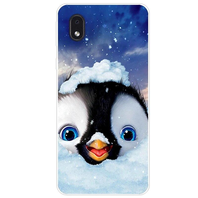 For Samsung Galaxy M01 A01 Case For Samsung Galaxy M01 Core Soft Case Cover M 01 A01 Core Fashion Protect Black Silicone Cover