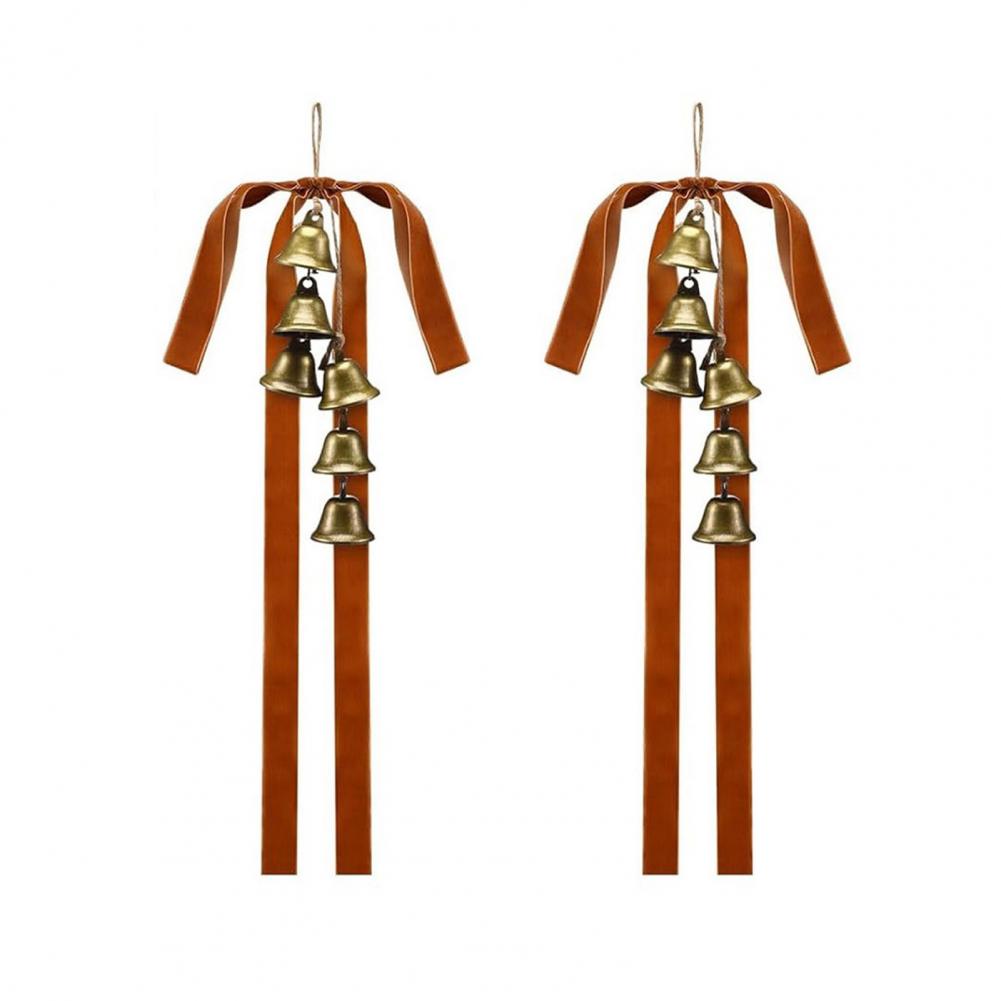 

Рождественский бант украшение праздничный бант винтажный рождественский сваг бант с колокольчиками деревенский венок на лестницу ручной работы рождественский праздник