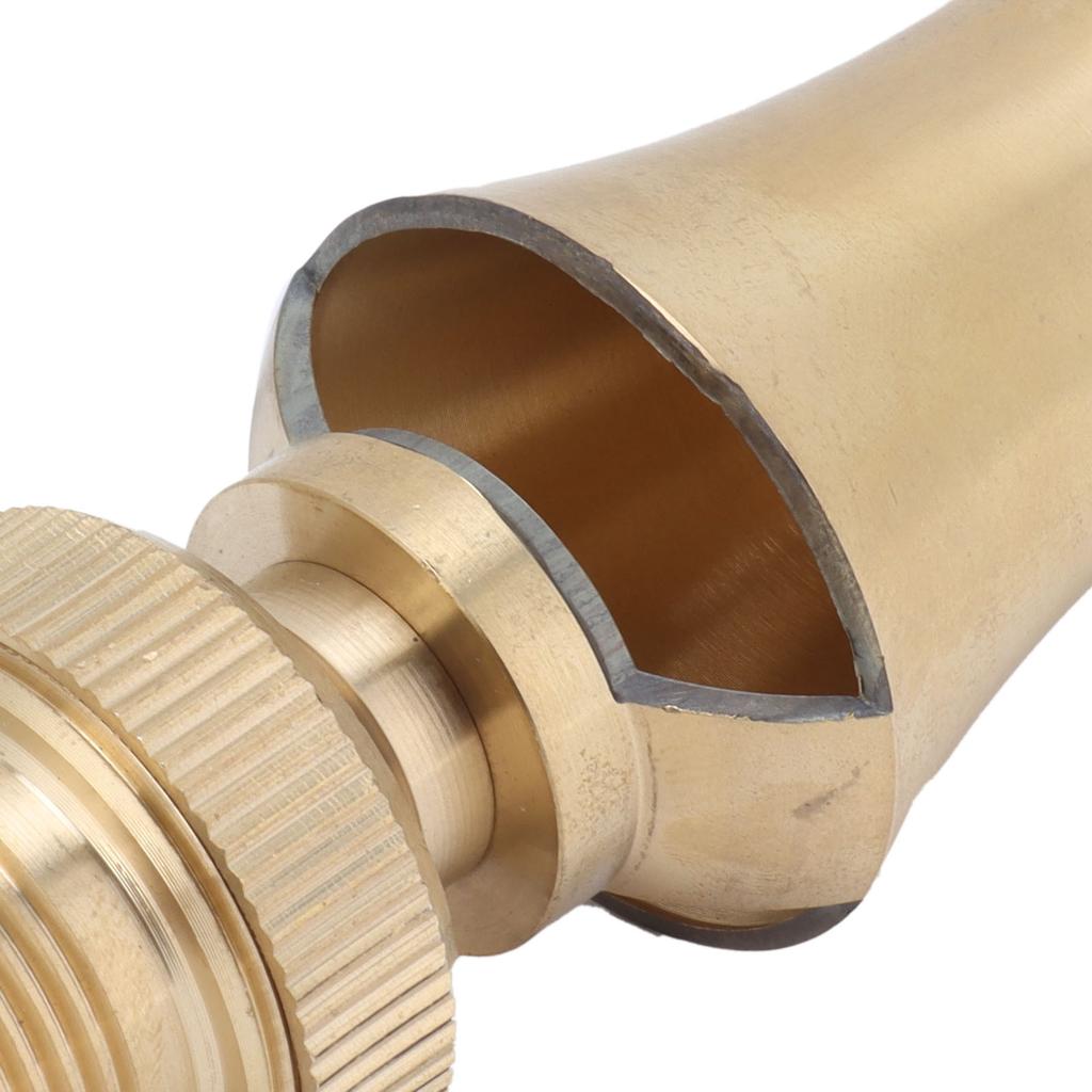Brass Ice Tower Cedar Water Fountain Nozzle Spray Head Pond Sprinkler