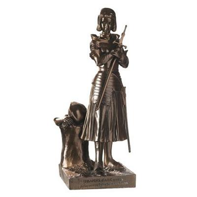[H6344] - Plastová figurka 'Johanka z Arku' - 21 cm