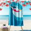 Stylized Swimming Design Towel Beach Towel Quick-drying for Travel Outdoor Sports Jogging Beach and Swimming