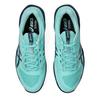 Asics Solution Speed FF 4 Bequeme Rutschfeste Stützende Leichte Niedrige Tennisschuhe Herren Sneaker Blau Grün 1041A532-401