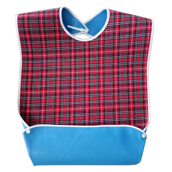 Wasserdichter Lätzchenschutz für ältere Menschen beim Essen und Trinken, Hilfsmittel für Behinderte, Schürze