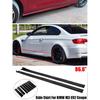 For BMW Accessories 3 Series M3 E92 328i 335i Coupe Car Side Skirts Extensions Rocker Panels Lip 8Pcs 86.6inch/2.2M Gloss Black