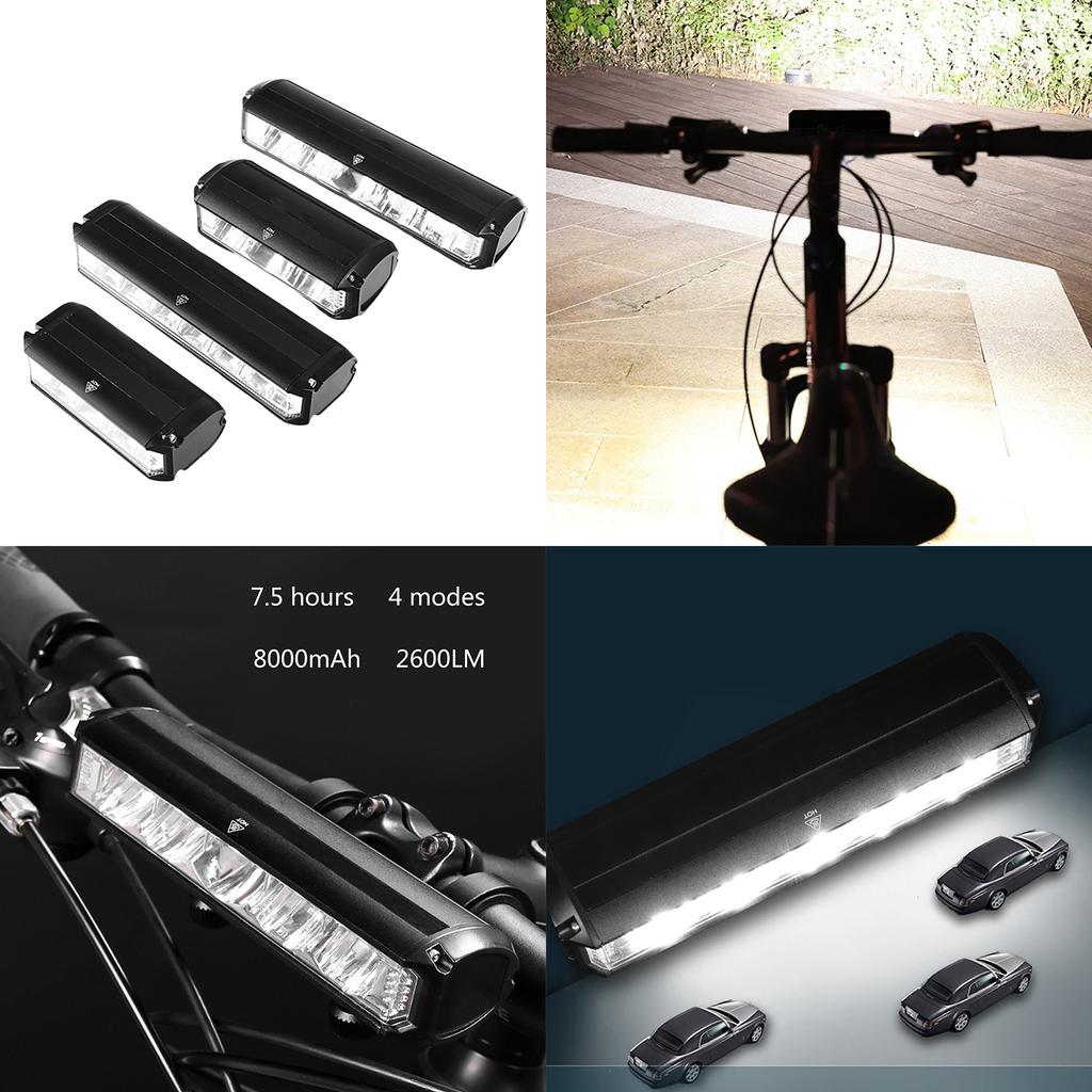 Light Rechargeable Bike Light Powerful 5 Models Bicycle Front Headlight for Men Women Kids Road Mountain