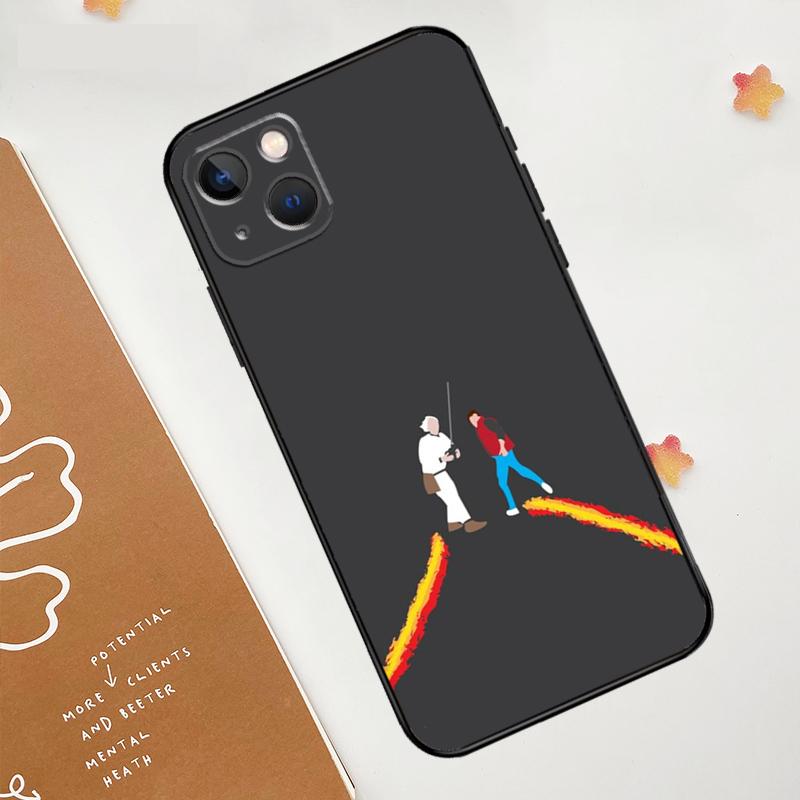 Back To The Future Case For Apple iPhone 16 15 14 13 12 11 Pro Max Mini XR 15 16 Plus 16e Protective Cover