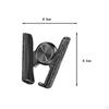 Auto Air Vent Telefon Halter Einstellbar Flexible Freisprecheinrichtung Zubehör Dekoration Glitter