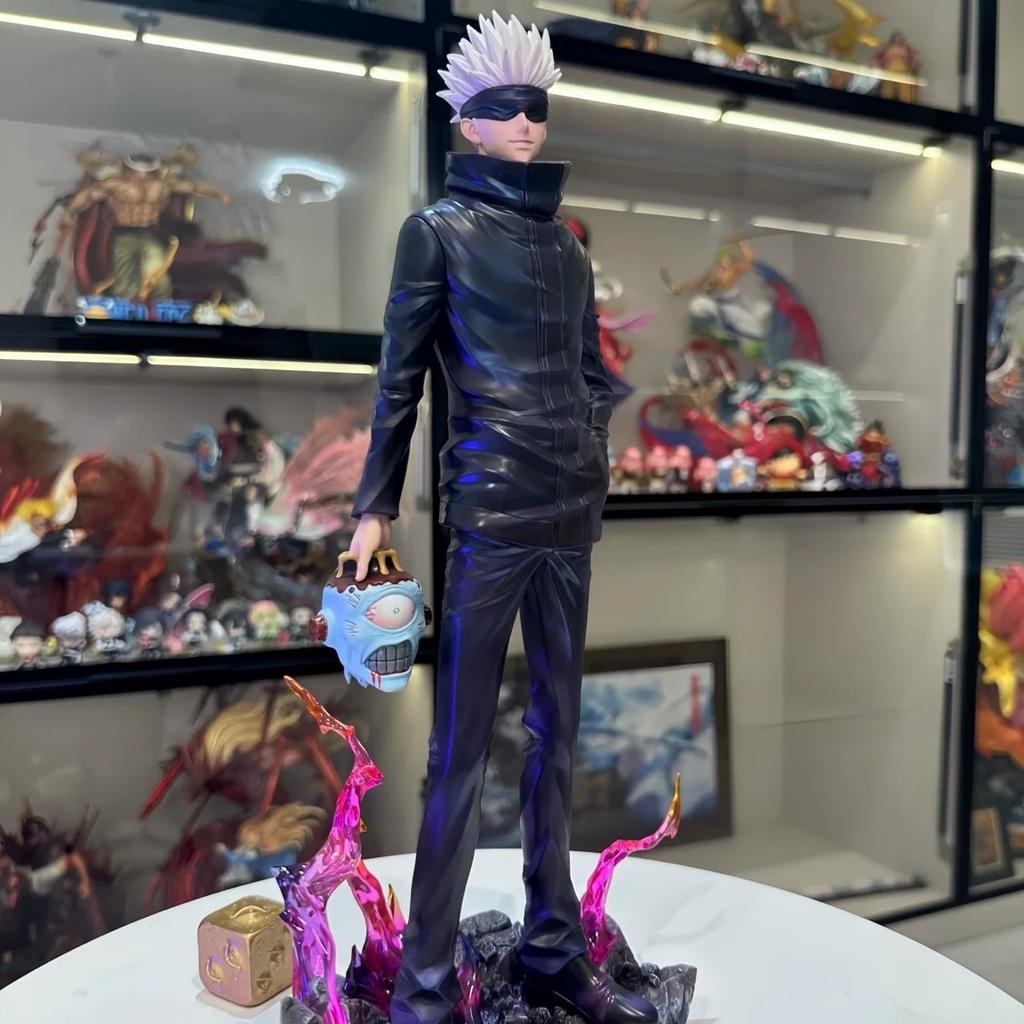 33CM SC Studio Jujutsu Kaisen Anime Figures Gojo Satoru Figures PVC Statue Room Decor Collection Model Toys Birthday Gifts