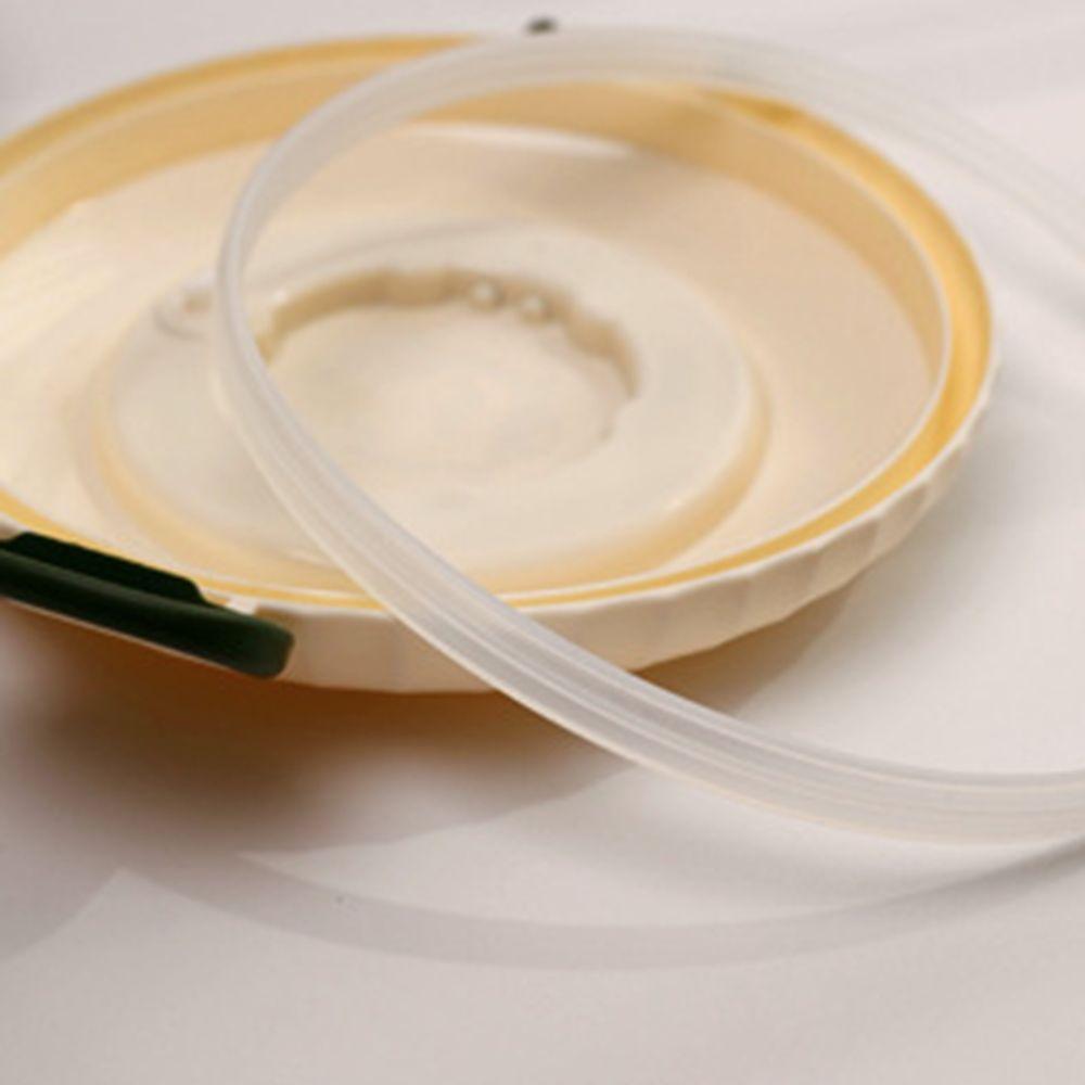 Double Layer Round Lunch Box Compartments Food  Storage Container Snack Box Salad Box  School