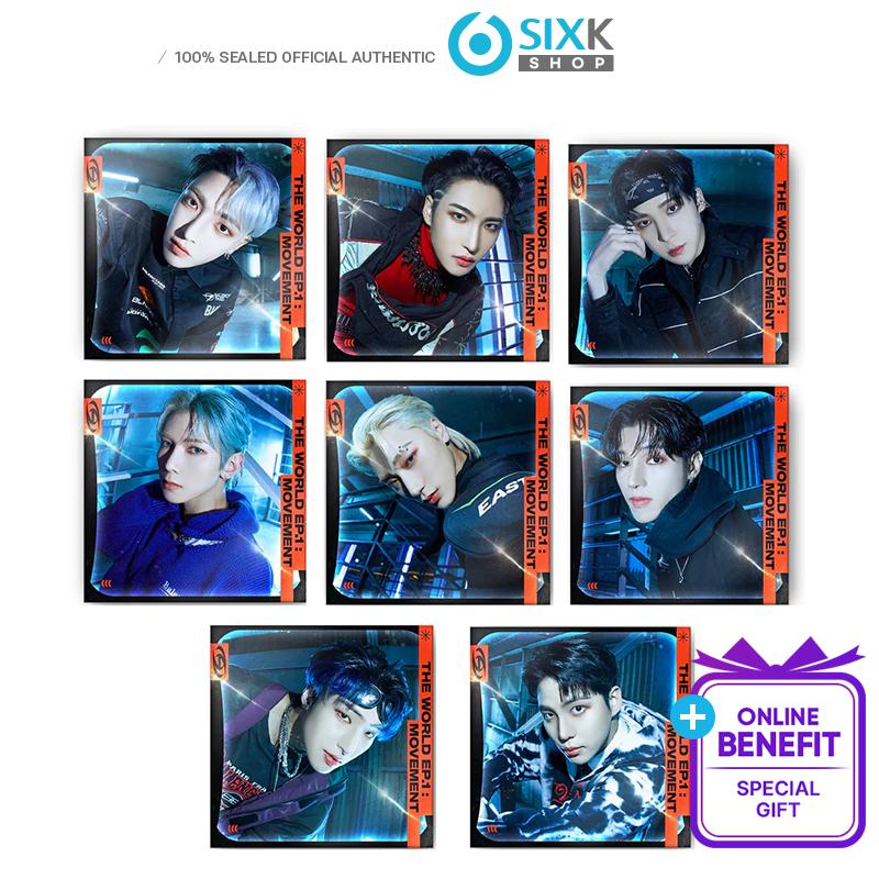 ATEEZ THE WORLD EP.1 MOVEMENT ALBUM Digipack Ver. (Choose 2 Members) (EXCLUSIVE BENEFIT POB 18types)