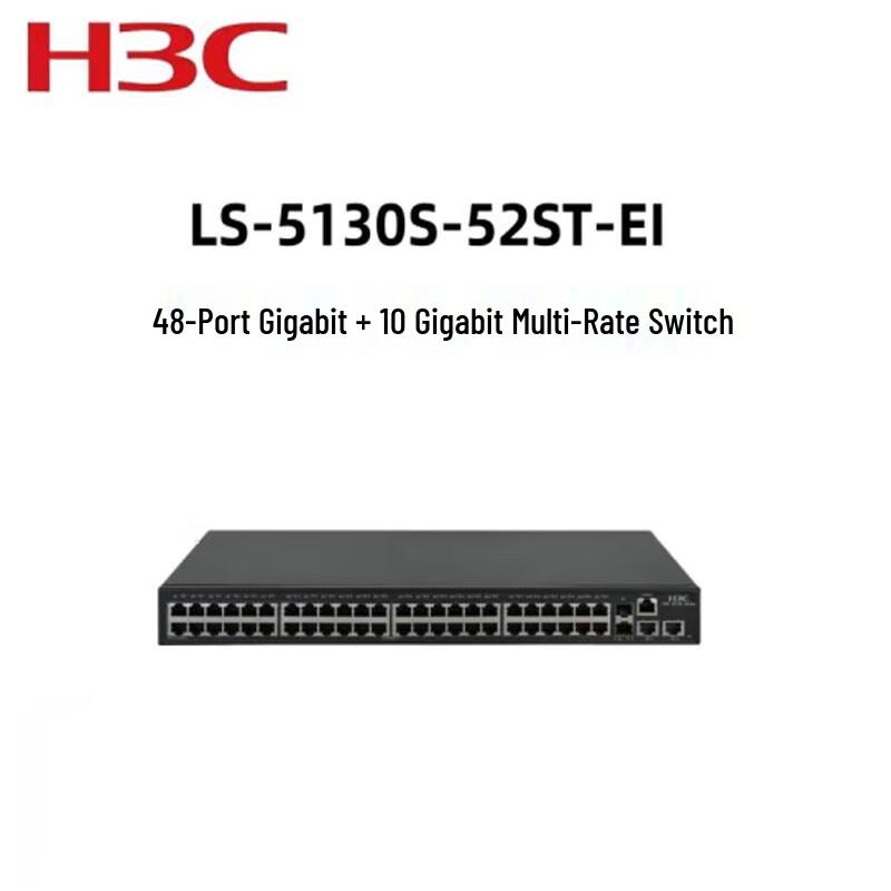 

H3C LS-5130S-52ST-EI Enterprise Layer 3 Managed Switch