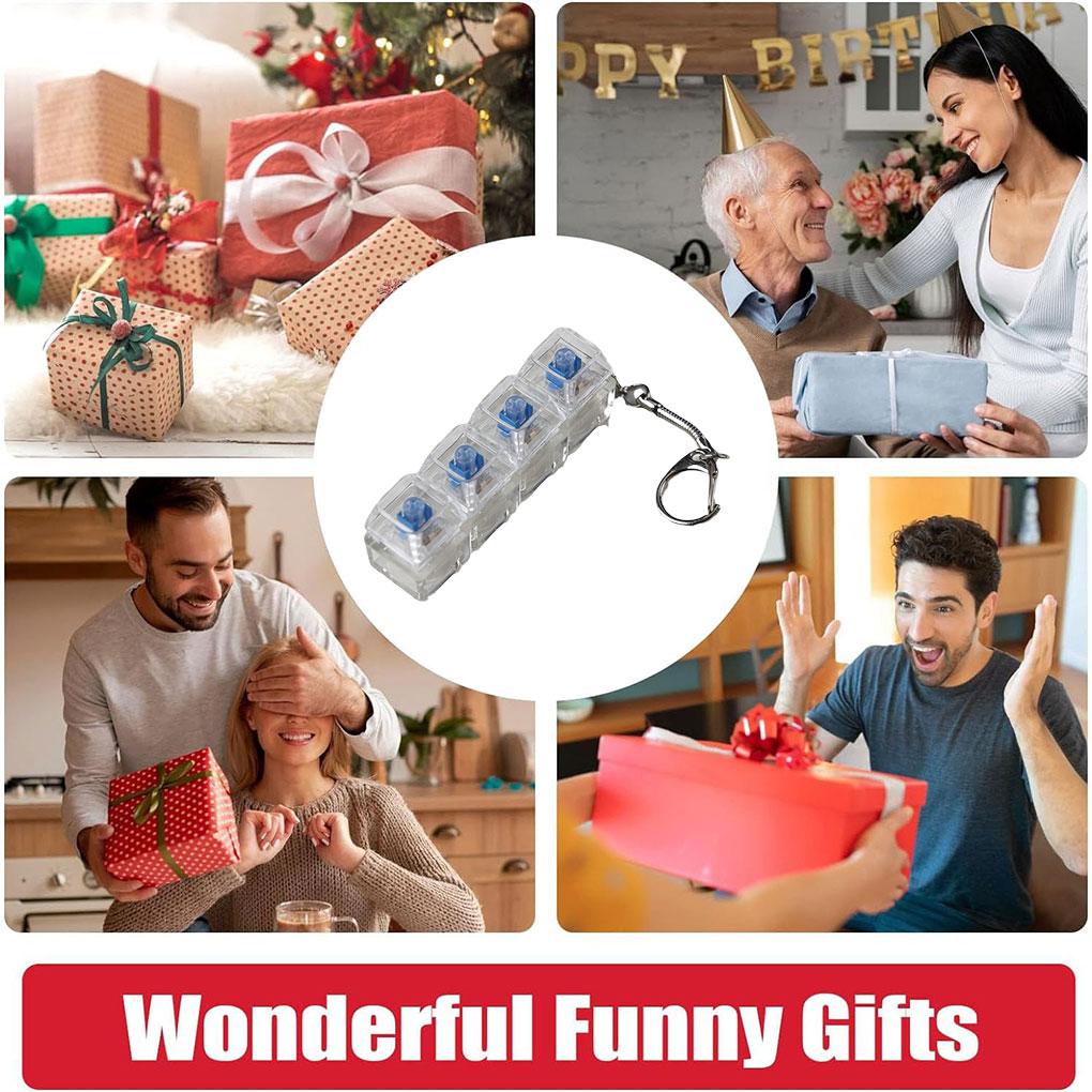 Keycap Clicky Keyboard For Toy Fun And Functional For Toys Keyboard For Keyring