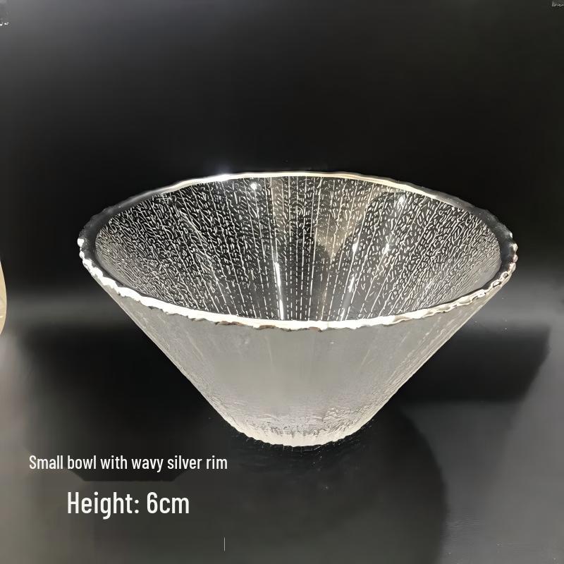 Di Ruien Hand-Painted Glass Fruit & Dessert Dish