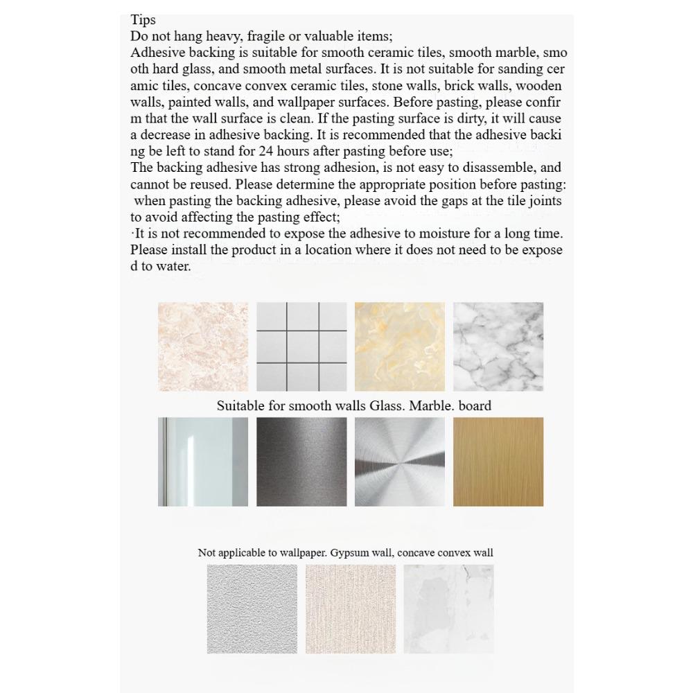 Household rotating hook, no punching and no marking adhesive hook