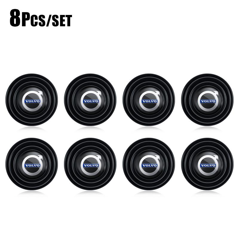Car Door Shock Absorber Pads Silicone Protection Mat Accessories For Volvo XC90 V90 V60 XC60 V40 EC40 EX40 S80 S60 S90 C40 XC40