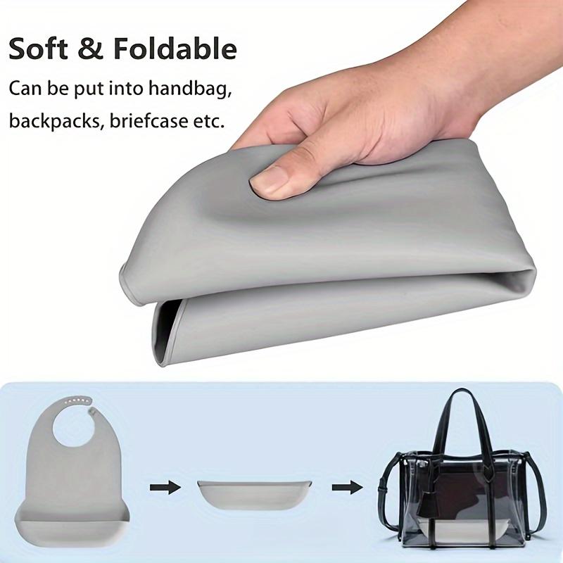 Large Adult Silicone Bibs, Elderly Food Bibs, Waterproof Three-dimensional Food Bibs, Silicone Food Bibs