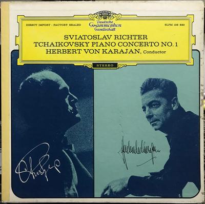 LP Record PYOTR ILYICH TCHAIKOVSKY - HERBERT  - Piano Concerto No. 1 In B Flat Mino SLPM138822 Deutsche Grammo USA & Cana Classical Used