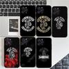 Custodia per Telefono Sons Of Anarchy Per IPhone 16 15 14 13 12 Mini 11 Pro XS Max X XR SE 6 7 8 Plus Copertura Morbida in Silicone