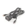 New 1x Car Dual Type-C USB+TYPE-C Port Panel Interface Extension Cable Adapter Panel