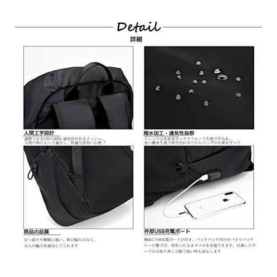 [RAKEE] Backpack, Stylish, Popular Backpack, Casual Backpack, Large Capacity, School, Lightweight, Waterproof, Durable, Town Backpack, 5 Colors