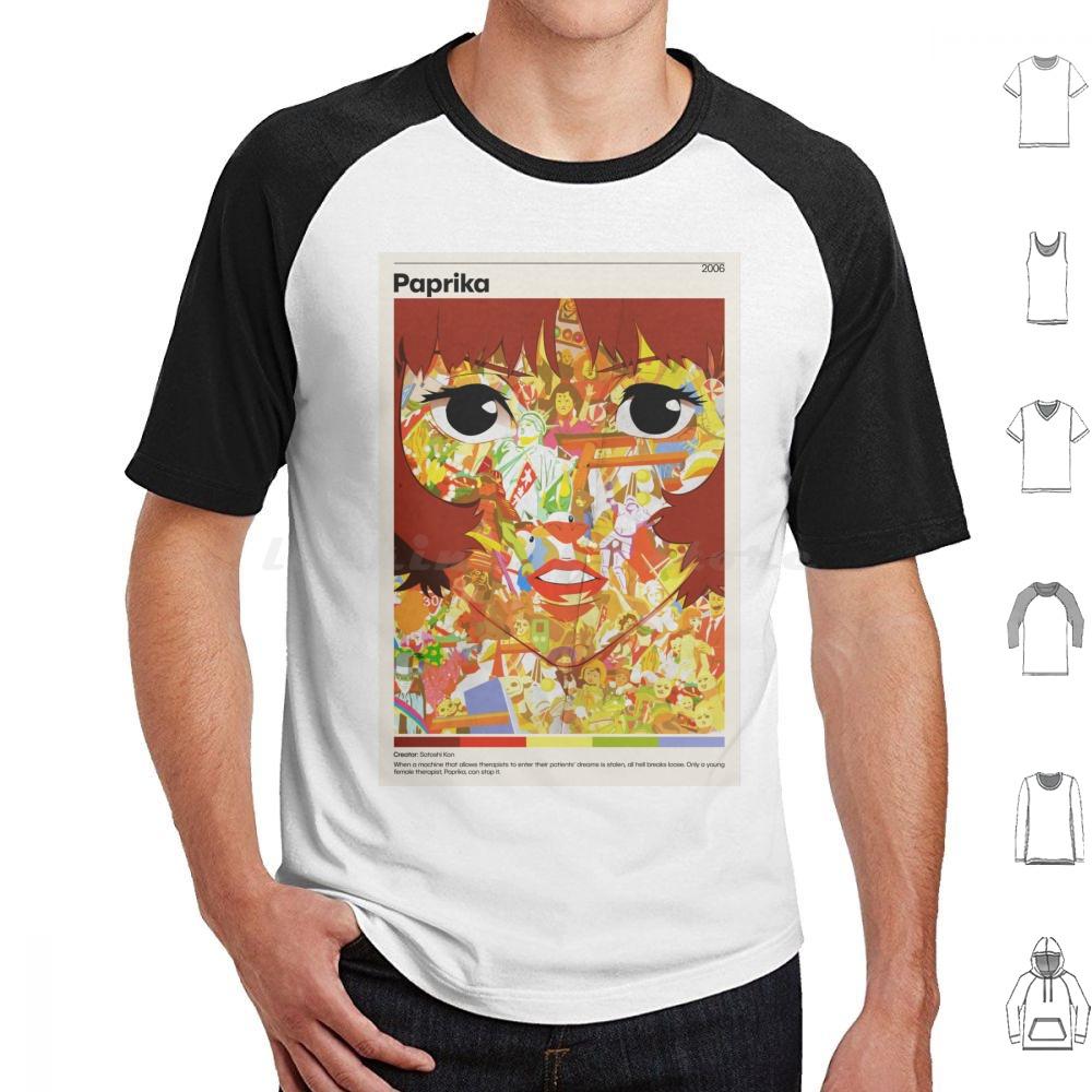 Paprika Anime Poster Print Poster T Shirt Big Size 100 Cotton Anime Paprika Film Manga Japan Movie Satoshi Kon Perfect Blue