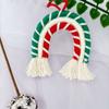 Nordic Woven Glitter Rainbow Pendant Cartoon Boho Tassels Tapestry  Holiday Decor