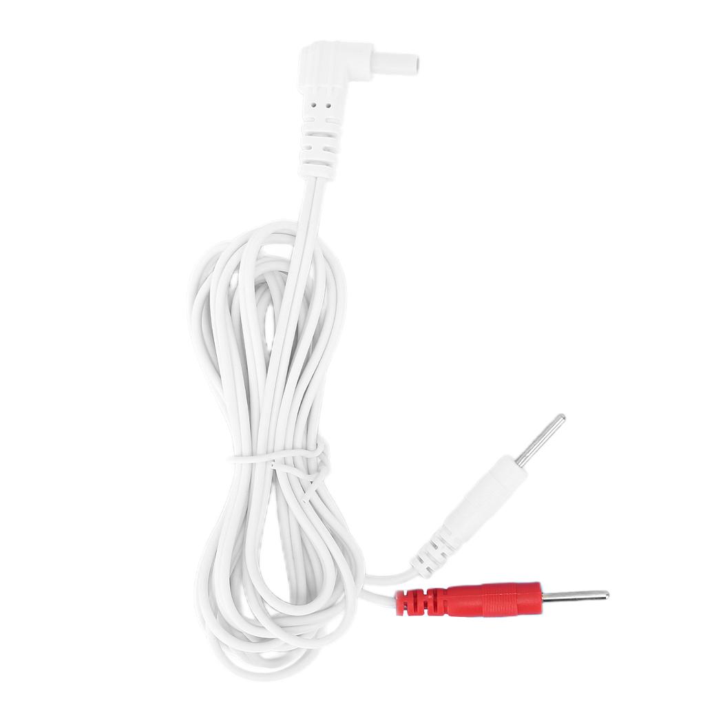 2 in 1 Portable Massage Machine Electrode Wire Replacement Electrode   Wires Connector Cables