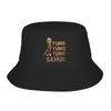 Hip Hop Tung Tung Tung Sahur Italian Brainrot Meme  Bucket Hats Unisex Packable  Fishing Cap Travel Headwear Boonie Hat