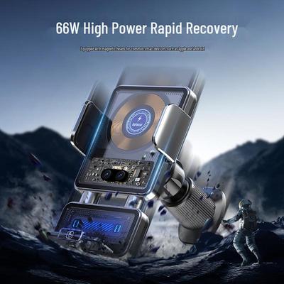 Supporto per telefono da auto 2025: Caricabatterie Wireless per Bocchetta d'Aria, Supporto di Navigazione, Ricarica Rapida Magnetica 66W
