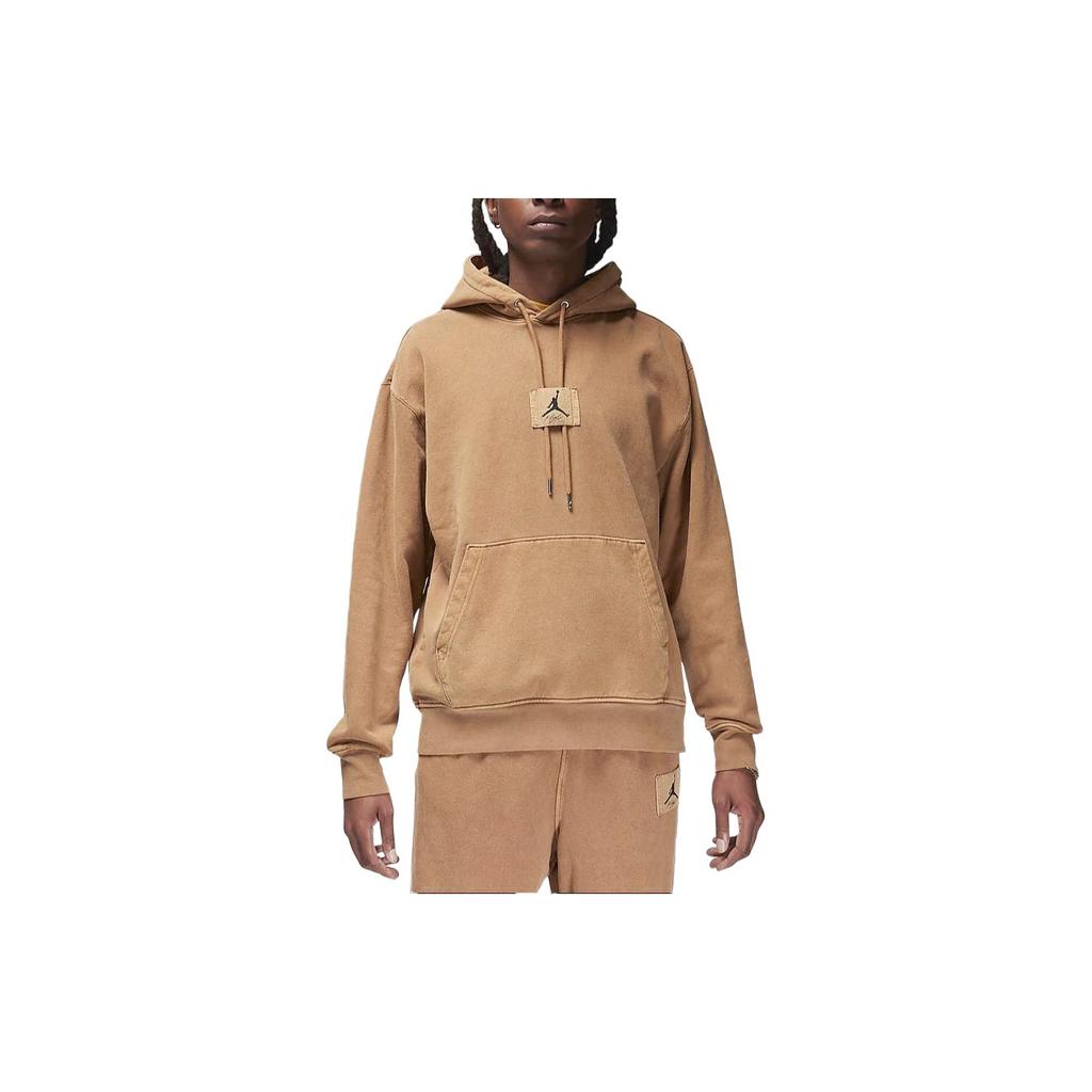 Jordan Essentials Uni-Kapuzenpullover mit Kordelzug Langarm Herren-Tops Legendär-Dunkelbraun FB7291-231