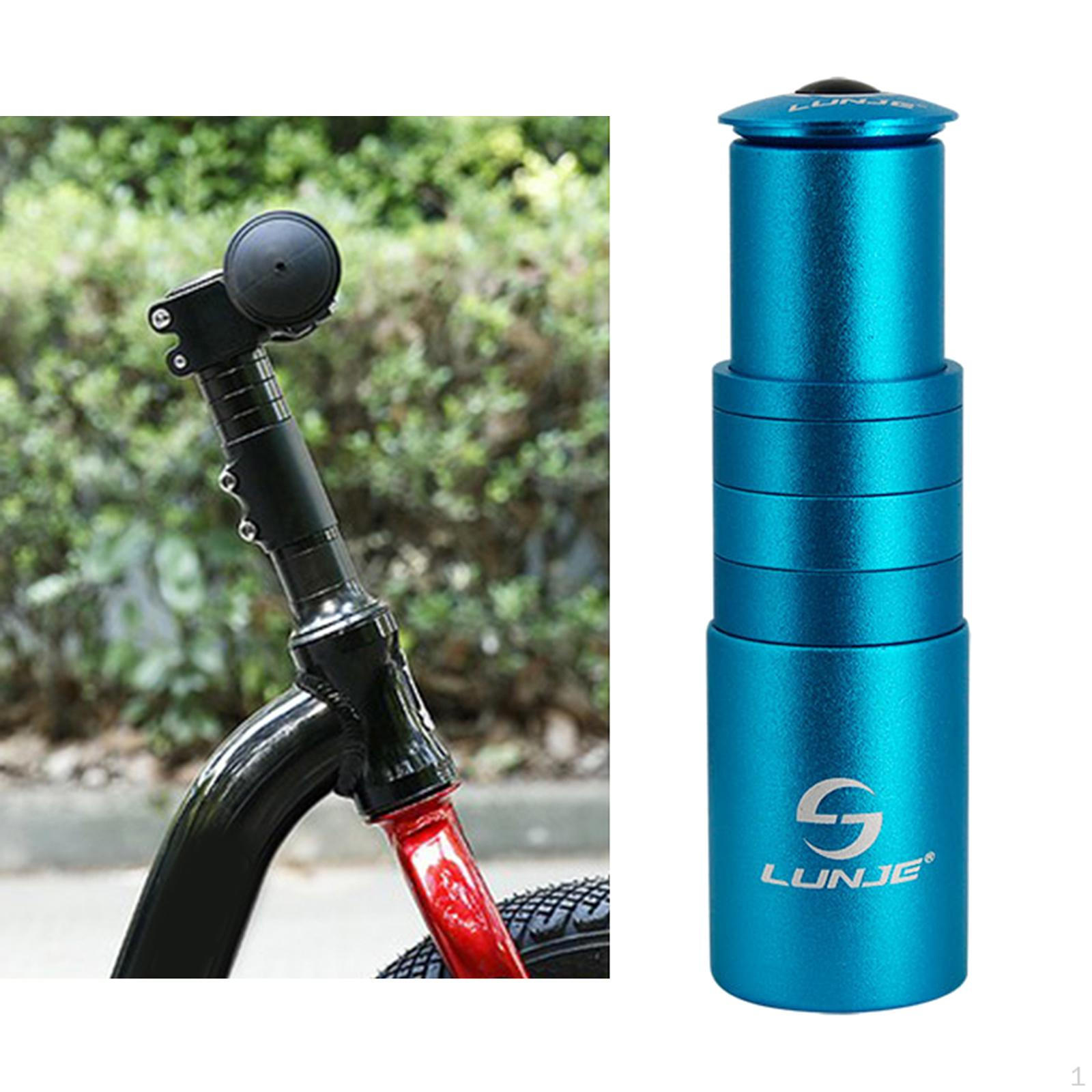 

Удлинитель штока вилки велосипеда Адаптер руля 115 мм Вверх Адаптер 28,6 мм Аксессуар синий