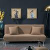 Slipcover Sofa Stretch Bed Cover Full Folding Armless Elastic Slipcover Futon