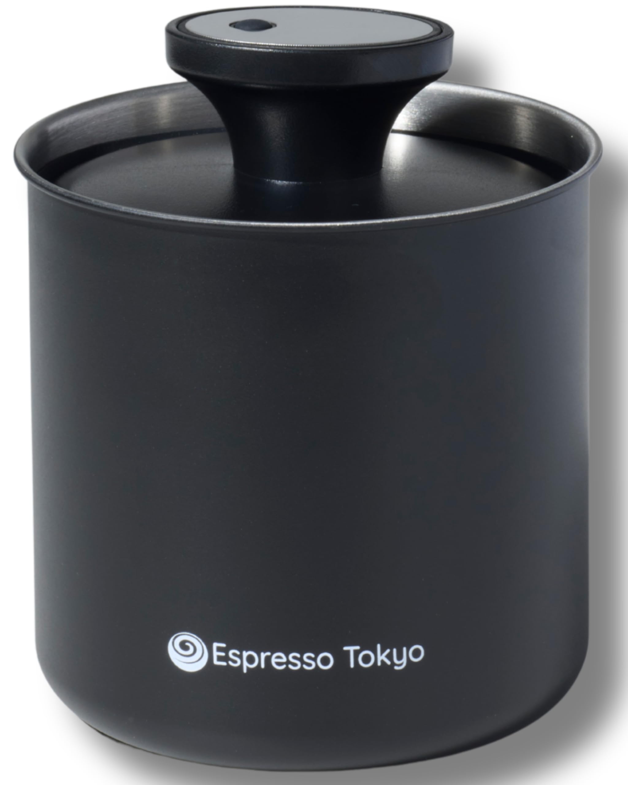 

Espresso Tokyo Coffee Canister Pro Vacuum Sealed Coffee Bean Storage Container Thoroughly Protects Against Oxidation 1000ml Approximately 300g of чёрный