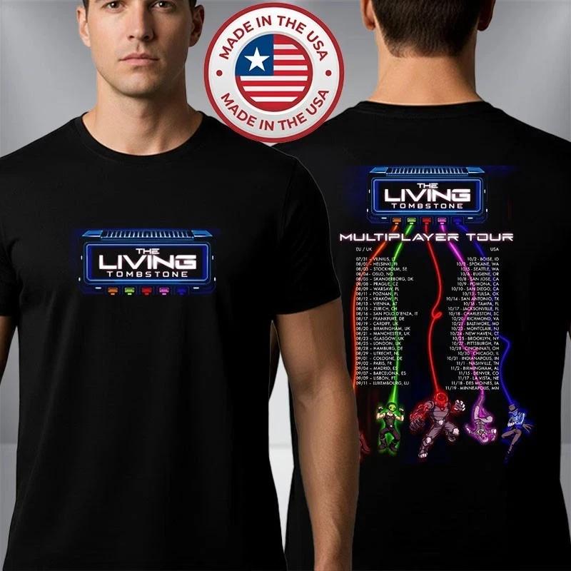 The Living Tombstone Multiplayer Tour 2026 Schedule Tour Dates T-Shirt S