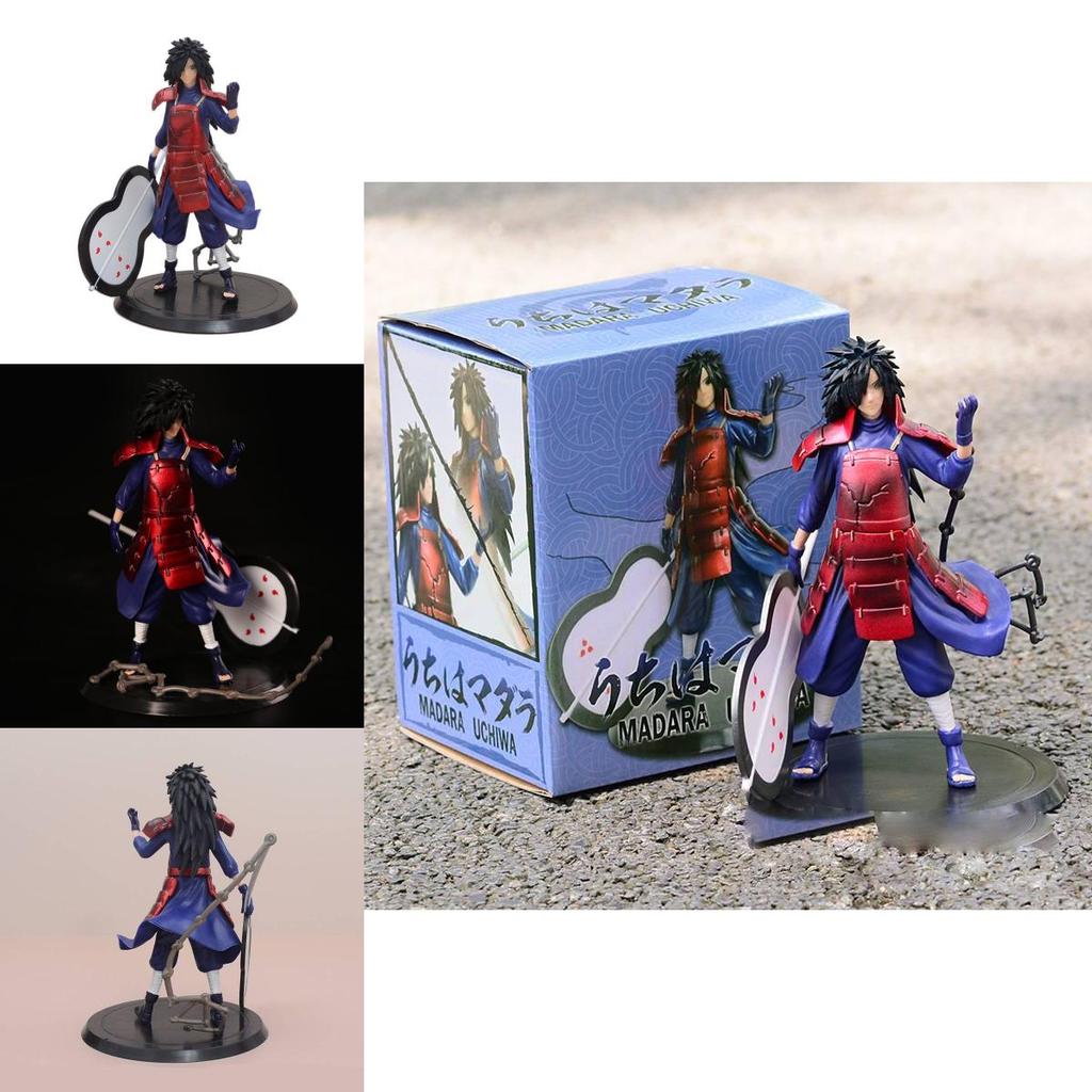 Premium Naruto Uchiha Obito Tobi Fan Action Figure Vibrantly Colored Pvc 19cm Model